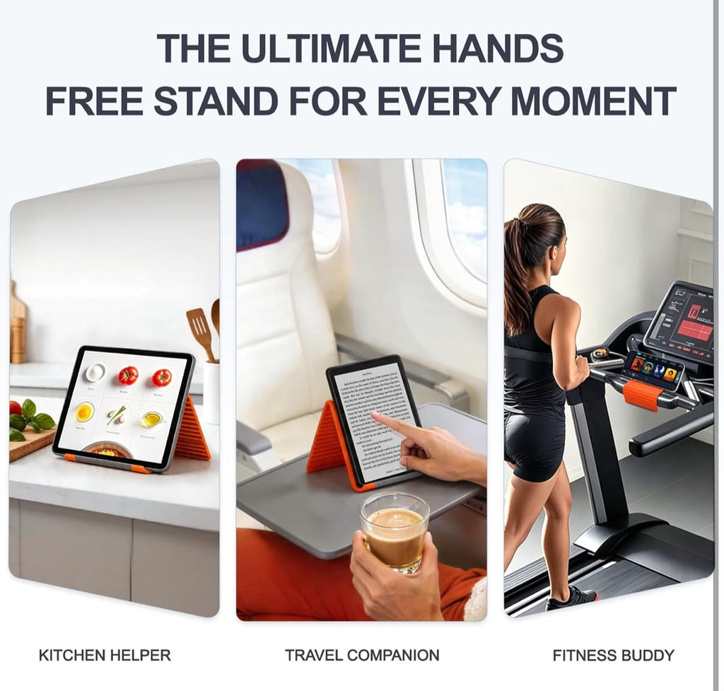 Original Foldable Silicone Mobile Stand – Long Lasting Anti-Slip Phone & Tablet Holder