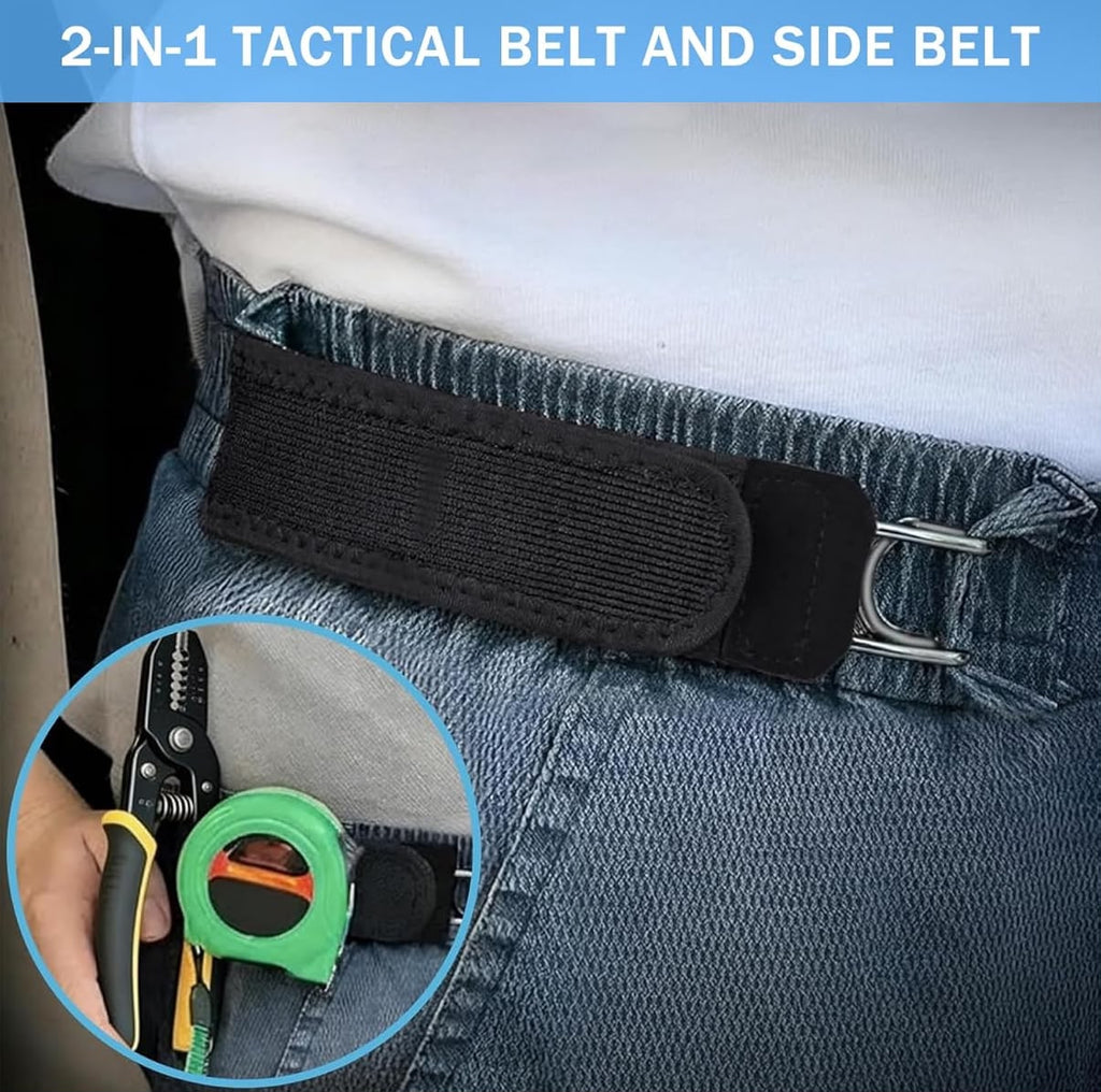 No-Buckle Stretch Belt – Adjustable Elastic Belt for Men & Women