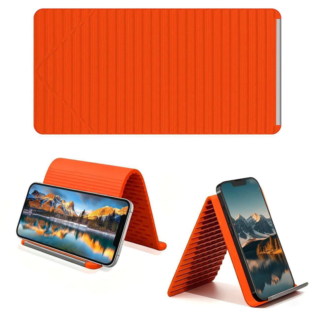 Original Foldable Silicone Mobile Stand – Long Lasting Anti-Slip Phone & Tablet Holder